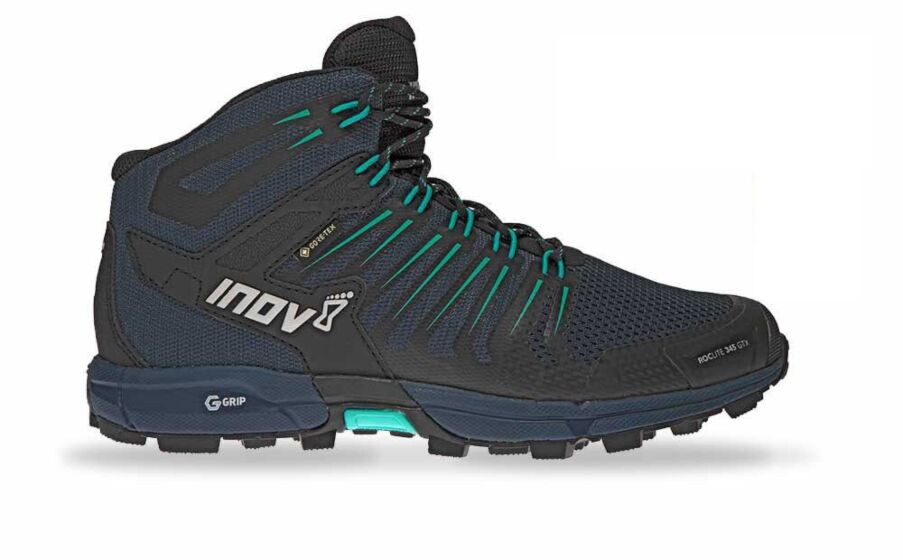 Inov-8 Roclite G 345 Gtx Womens Hiking Boots Navy/Turquoise Philippines 20586KDRC